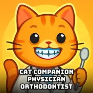 Cat Companion Physician Orthodontist - Pet Doctor game