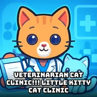 Veterinarian Cat Clinic!!! Little Kitty Cat Clinic - Pet Doctor game